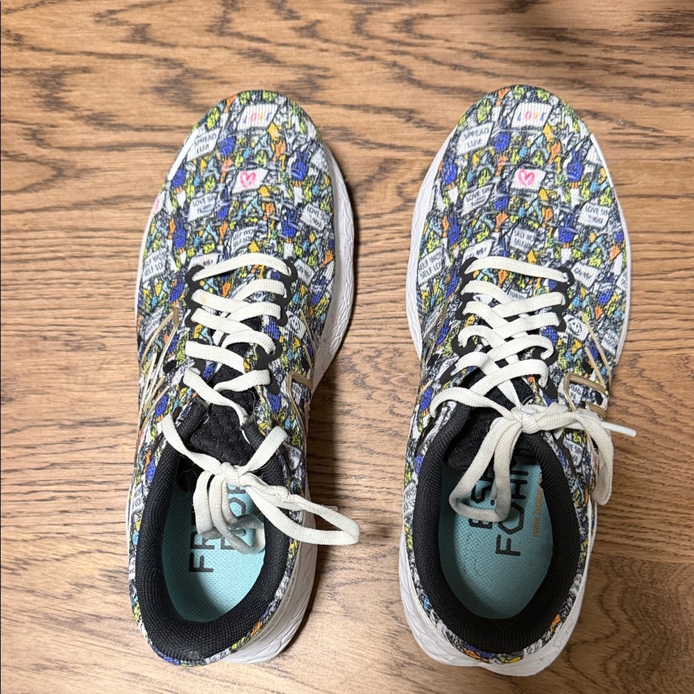 New Balance Multicolor Athletic Shoes - Picture 2 of 4